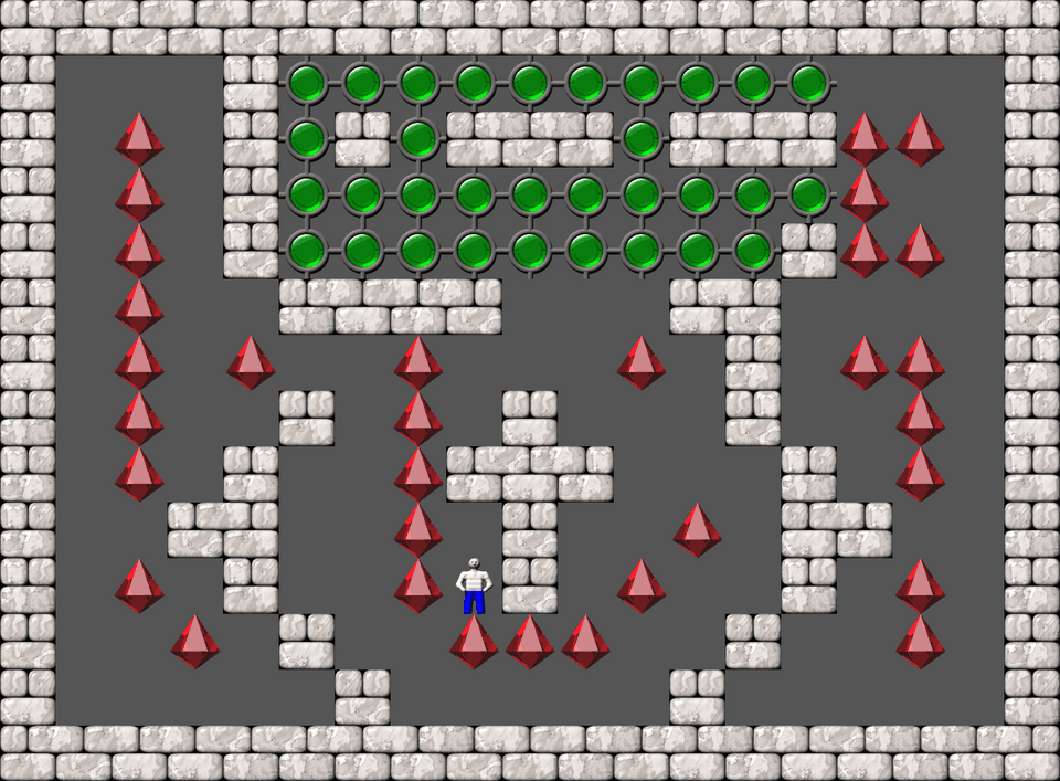 Sokoban Cosmac 6 level 8